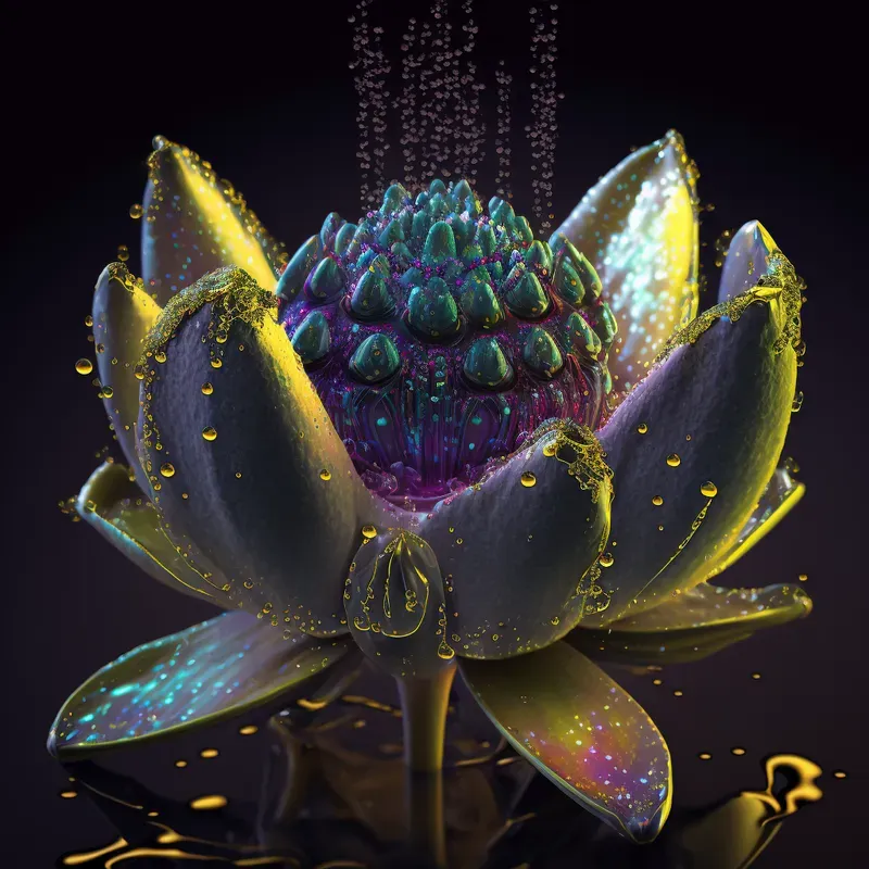 Bioluminescent Flowers