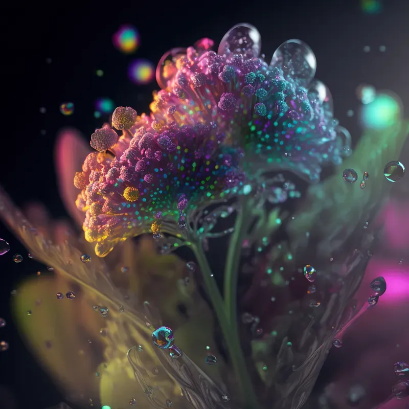 Bioluminescent Flowers