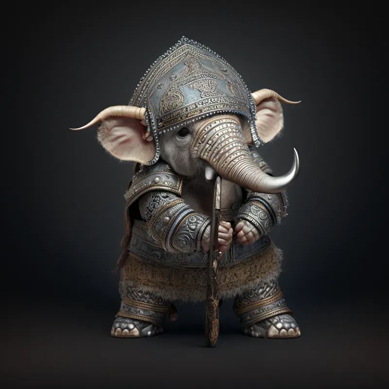 Hyperdetailed Viking Animals