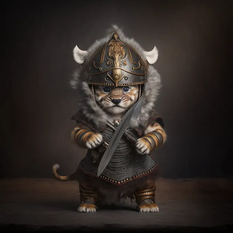 Hyperdetailed Viking Animals