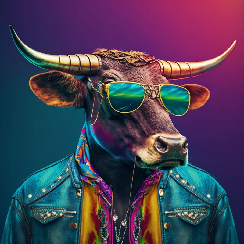 Rock Style Hyperrealistic Animals