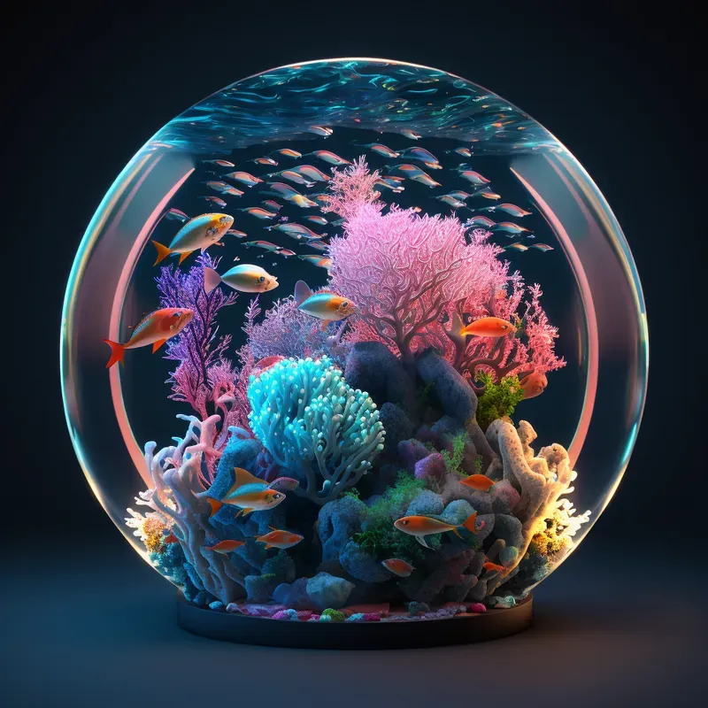 Dioramas Of Different Places In Globes