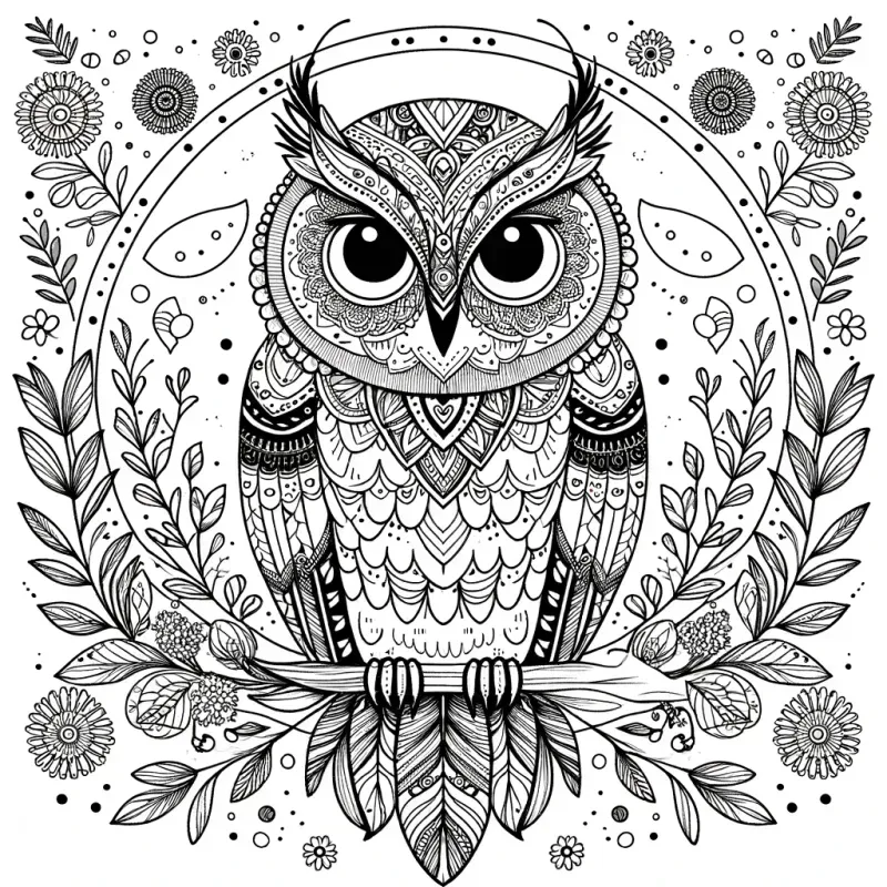 Boho Coloring Book