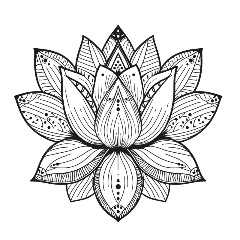 Boho Coloring Book