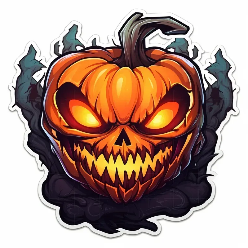 Halloween Sticker Designs