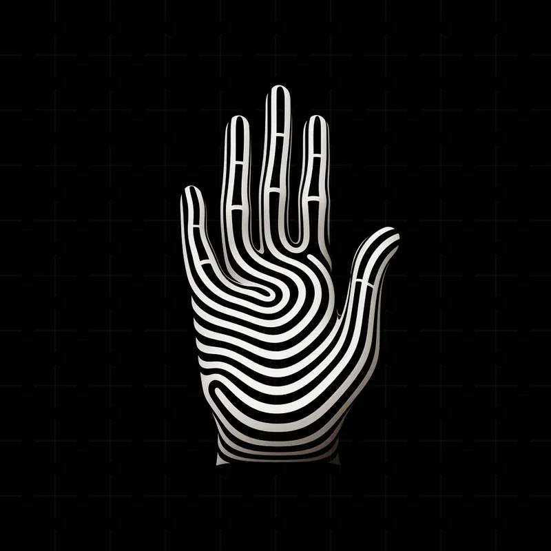 Stylish Optical Illusion Logos