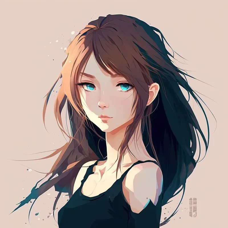 Female Anime Style Avatars