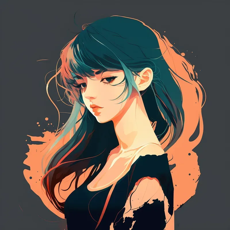Female Anime Style Avatars