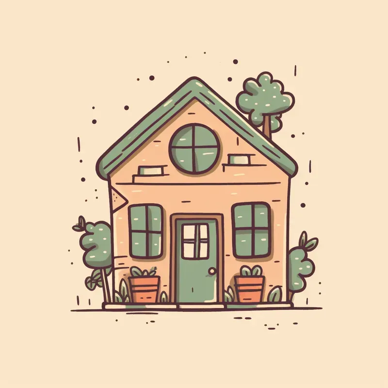 Handdrawn Style Things From Normal Days