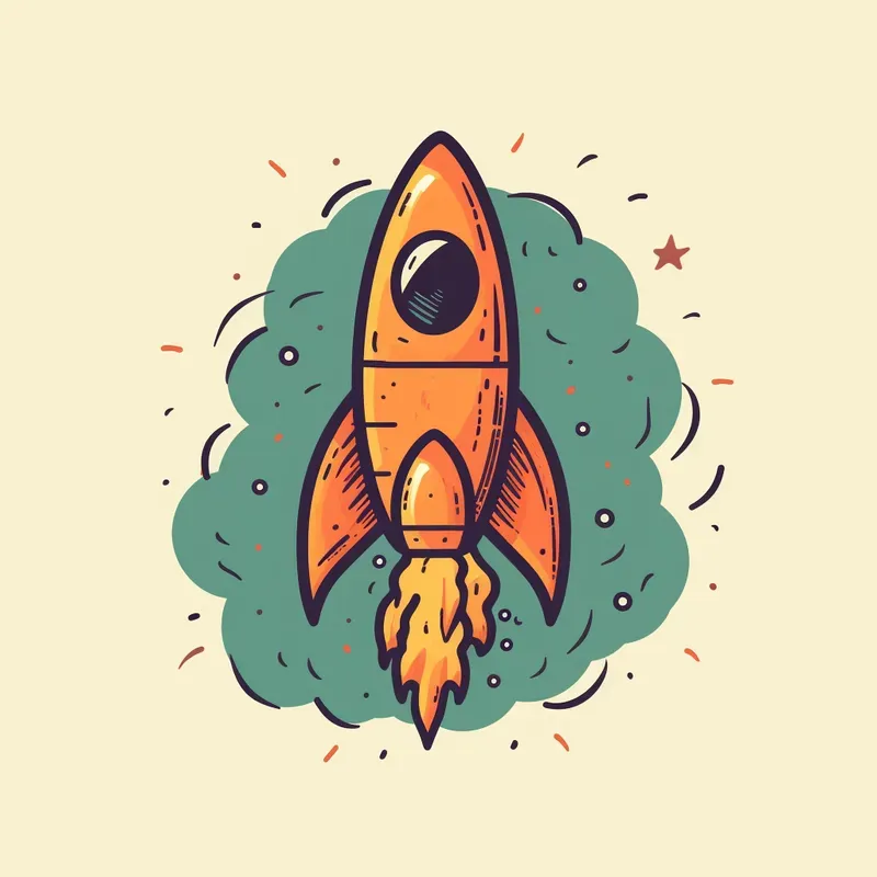 Handdrawn Style Things From Normal Days