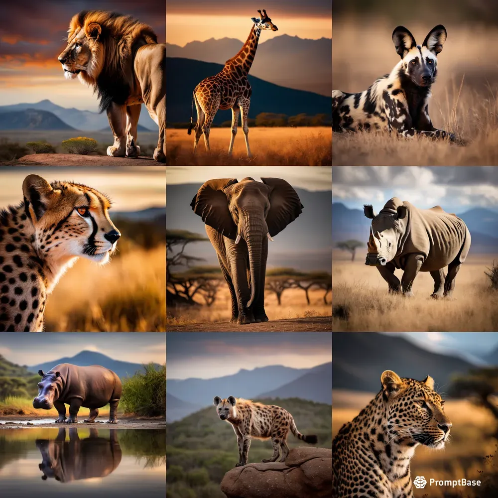 Beautiful African Animals