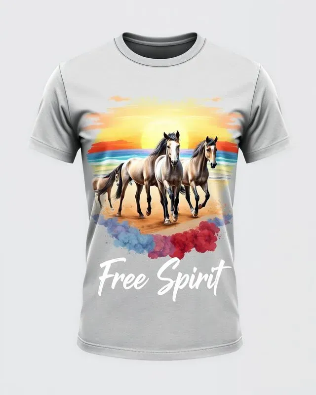 Illustrated Tshirt Design Mockups