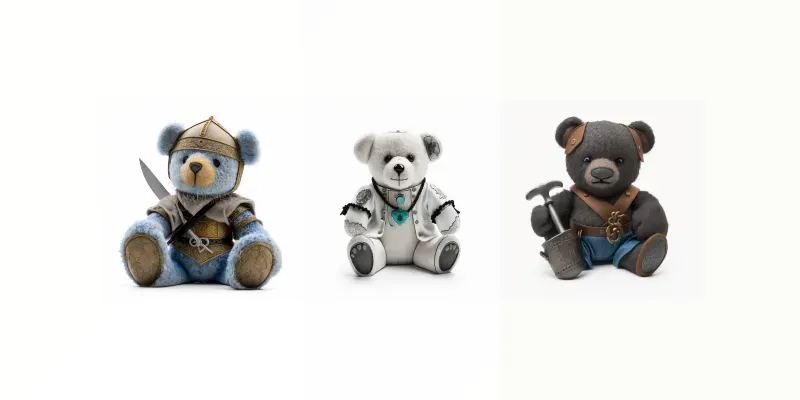 Themed Teddy Bear Designs generated by undefined