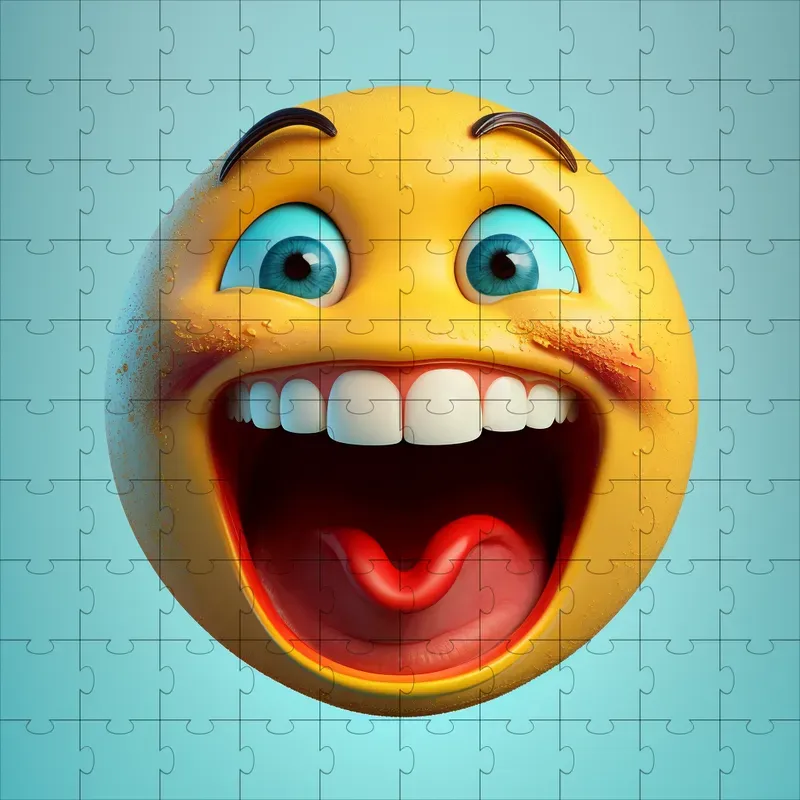 Ultra Expressive Emoji 3D Funky Faces