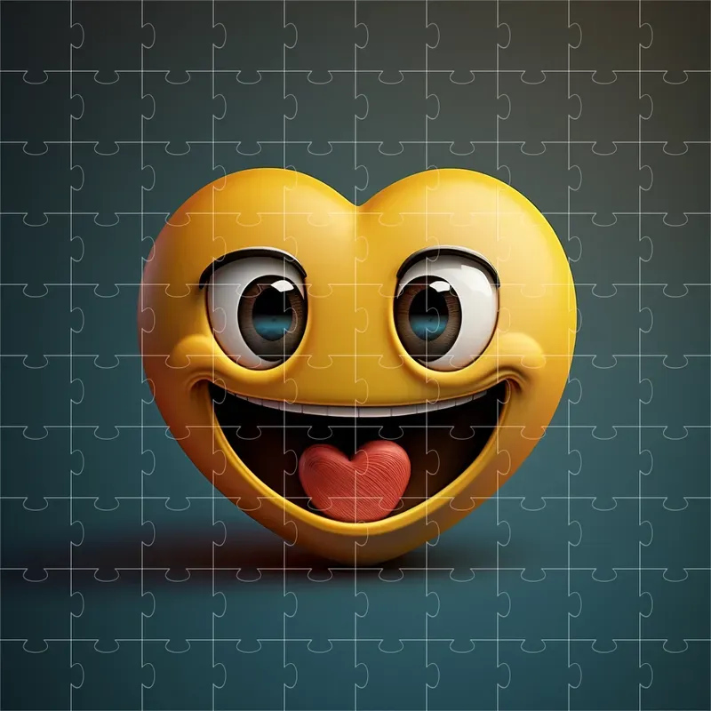 Ultra Expressive Emoji 3D Funky Faces