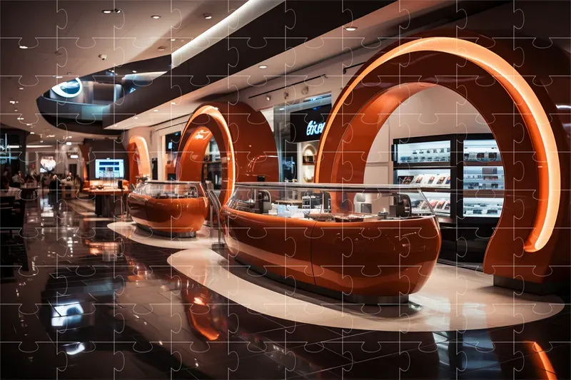 Futuristic Tech Stores In Luxury Malls