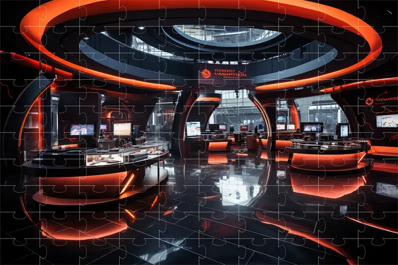 Futuristic Tech Stores In Luxury Malls