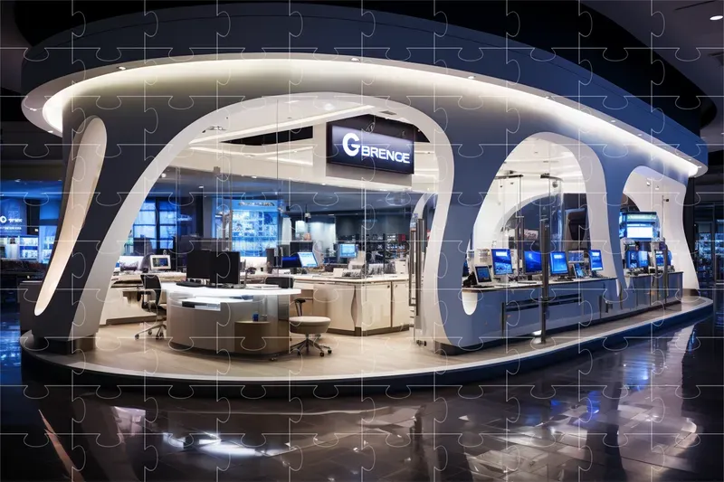 Futuristic Tech Stores In Luxury Malls