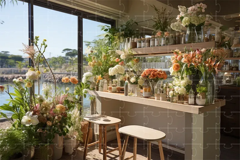 Enchanting Florist Shop Creativities