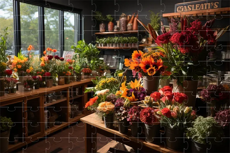 Enchanting Florist Shop Creativities