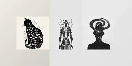 Dmt Alien Entities generated by midjourney