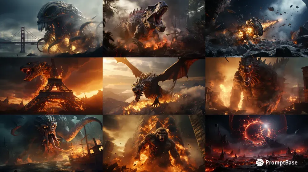 Scifi Cinematic Movie Scenes