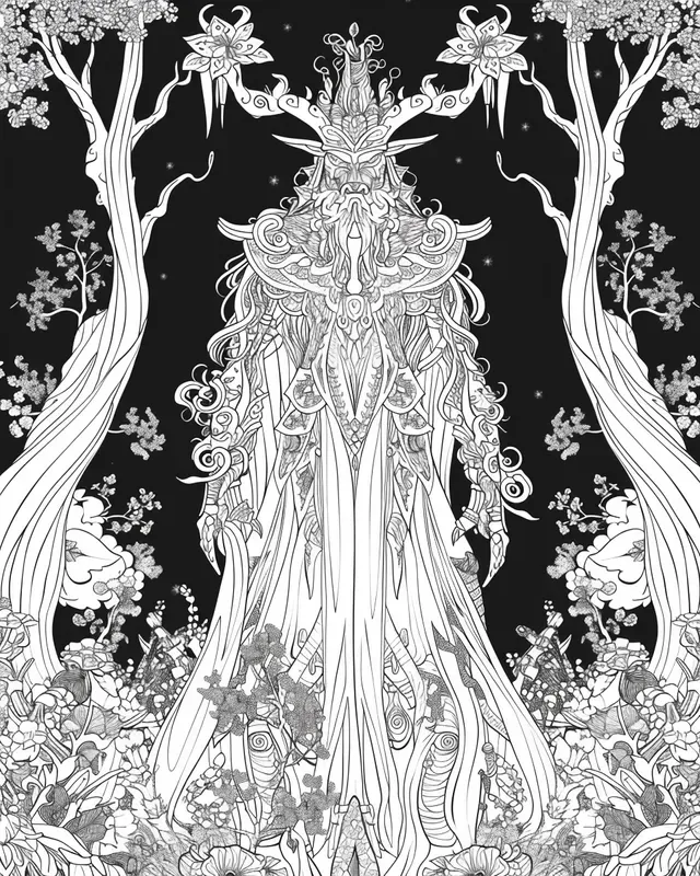 Coloring Dark Fantasy Books