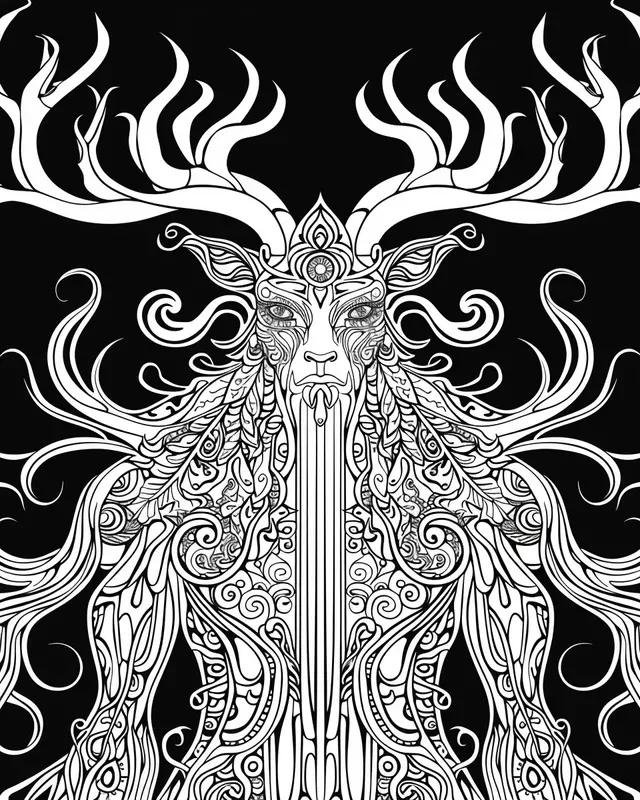 Coloring Dark Fantasy Books