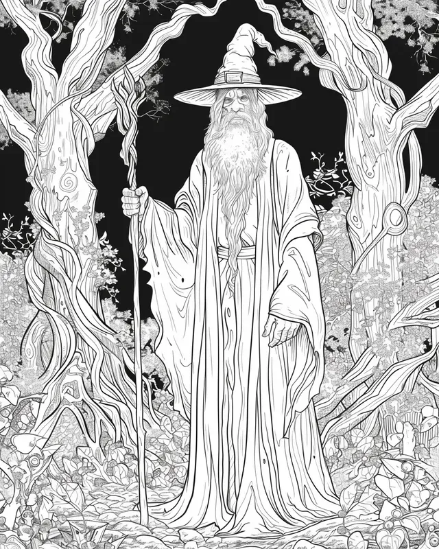 Coloring Dark Fantasy Books