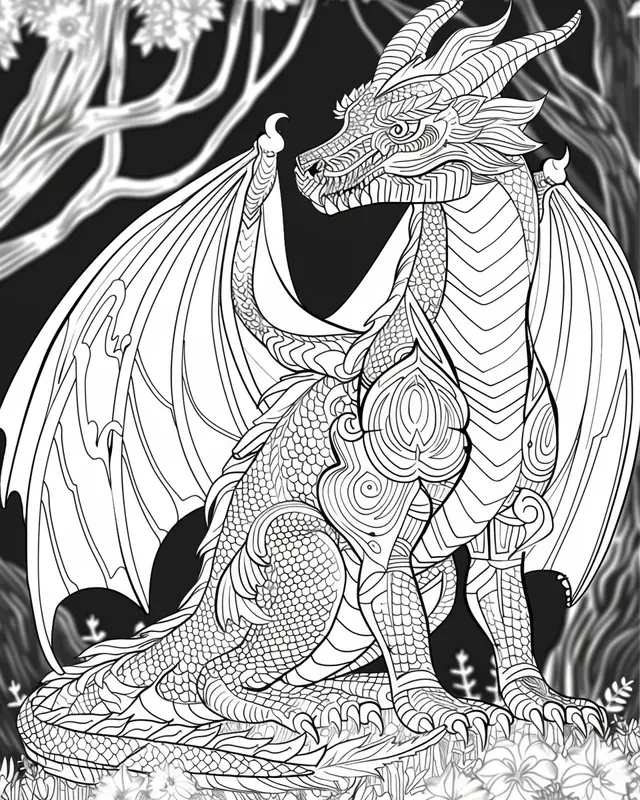 Coloring Dark Fantasy Books
