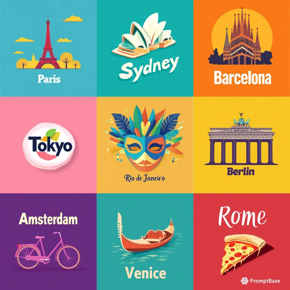 Minimalist Travel Posters