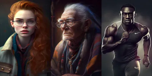 Realistic Fine Art Portrait Symphonies generated by midjourney