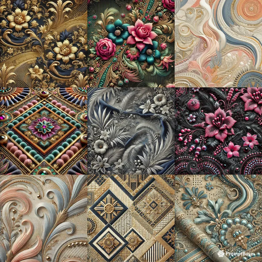 Luxurious Fabric Pattern Designs
