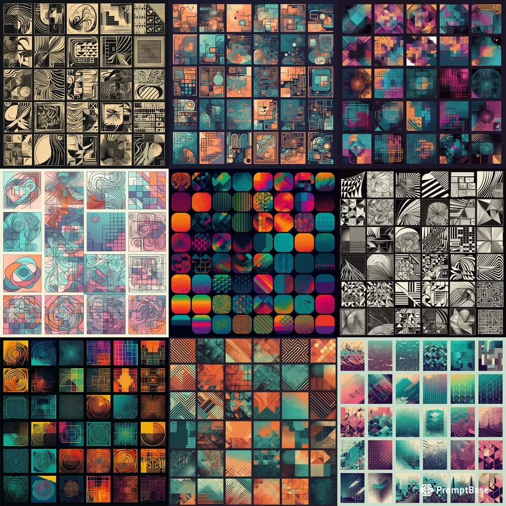 Geometric Patterns Abstract Formulations