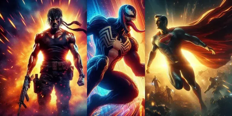Heroes Powerful Posters generated by undefined