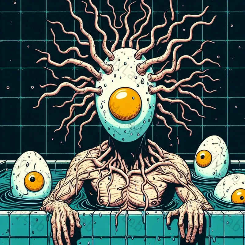 Disturbing Cartoon Pop Art