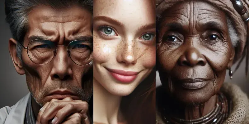 Real Face Focus Expressive HDs generated by undefined