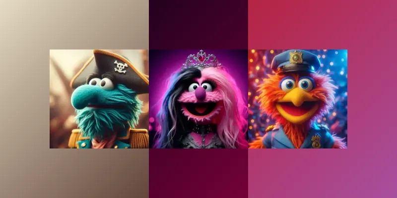 Sesame Street Muppet Character Makers generated by undefined