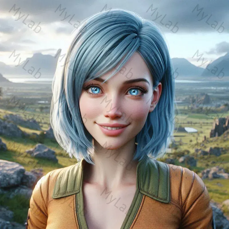 Realistic Anime Character Portraits