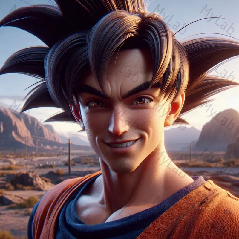 Realistic Anime Character Portraits
