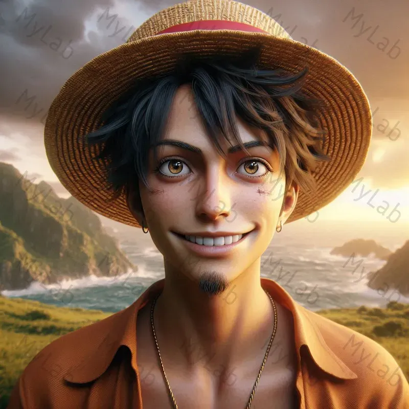 Realistic Anime Character Portraits