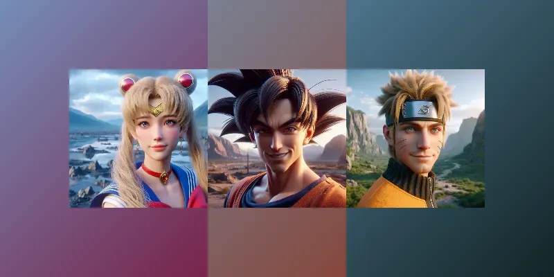 Realistic Anime Character Portraits generated by undefined