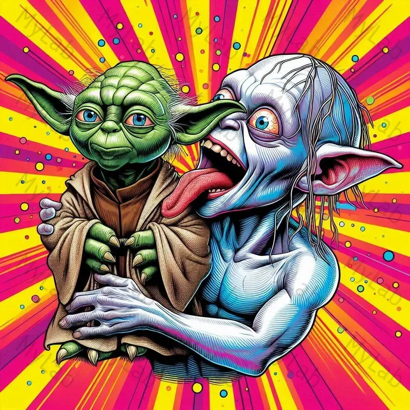 Pop Art Iconic Mad Memes