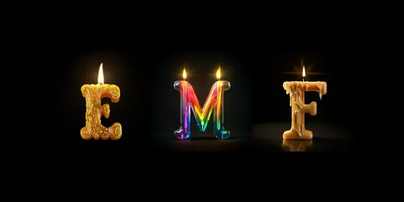 Abc Candles generated by undefined