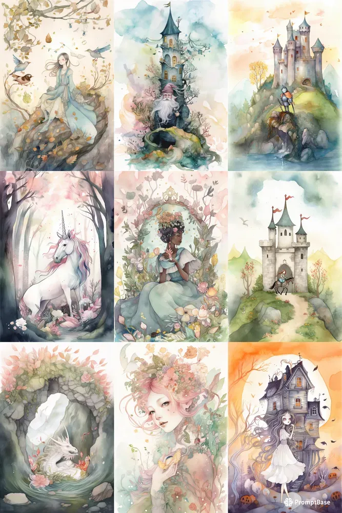 Dreamy Watercolor Cards