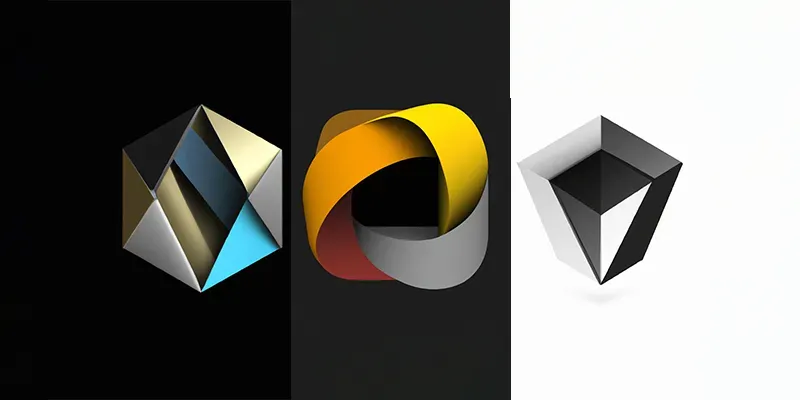 3D Style Vector Logos generated by undefined