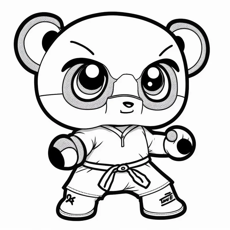 Animal Athletes Coloring Pages For Kids