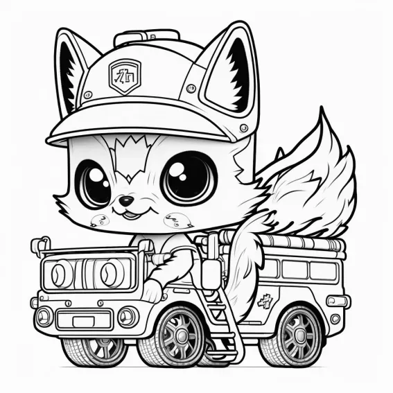 Ride Vehicle Coloring Pages For Kids