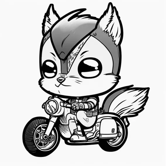 Ride Vehicle Coloring Pages For Kids