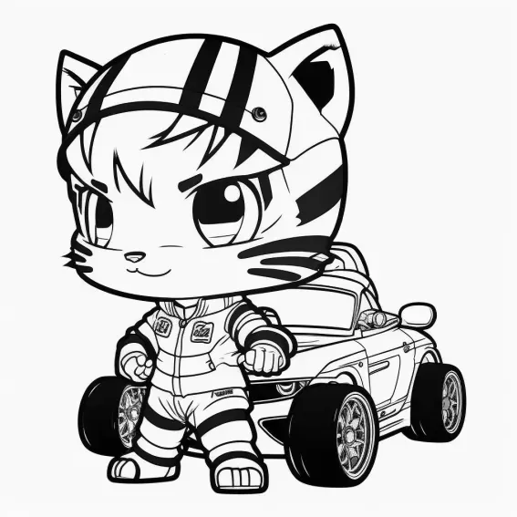 Ride Vehicle Coloring Pages For Kids